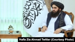 امیرخان متقی سرپرست وزارت خارجه حکومت طالبان