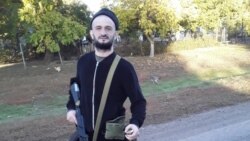 Вадим Техов. Предположительно, фото сделано на оккупированной территории Украины