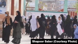 یکی از مکاتب دخترانه در غرب افغانستان که در نتیجه وضع محدودیت ها از سوی طالبان، مسدود شده است