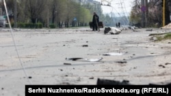 Сєвєродонецьк Луганської області після обстрілу російськими військами, 18 квітня 2022 року