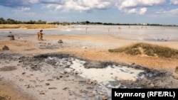 Мойнакское озеро, Евпатория, архивное фото