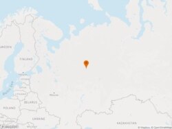 Syktyvkar is the capital of the Komi Republic in Russia.