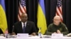 Міністр оборони США Ллойд Остін (л) і його український колега Олексій Резніков, Німеччина, 20 січня 2023 року
