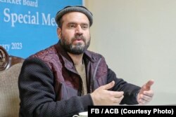میرویس اشرف رئیس کریکت بورد افغانستان