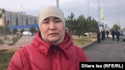 Карима Хайдарбекова — мать шестерых детей и одна из десяти активистов, арестованных на два месяца в Шымкенте в связи с январскими событиями 