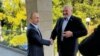 Пуцін і Лукашэнка на сустрэчы ў Сочы ў верасьні 2022