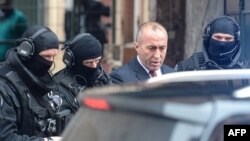Following a request from Serbia, French authorities detained former Kosovo Prime Minister Ramush Haradinaj on January 4. (file photo)