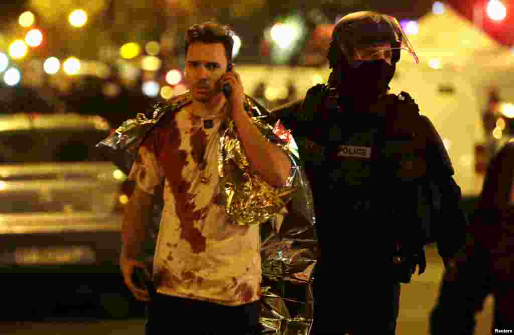 Паранены каля канцэртнай залі Bataclan 
