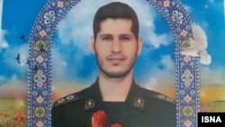 The released image of Ali Kamani, a member of the IRGC's aerospace division who was "martyred" on June 12.