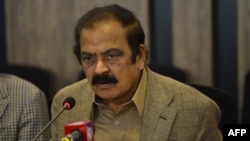 د پاکستان د کورنيو چارو وفاقي وزير رانا ثناالله