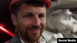 Belarusian miner Yury Korzun (file photo)