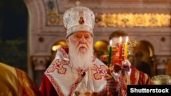 Почесний патріарх ПЦУ Філарет, 20 квітня 2019 року