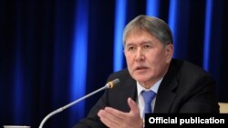 Алмазбек Атамбаев. 