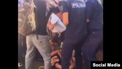 Попытка принудительного переселения воспитанников детского дома в Алматы. 21 июля 2025 года. Видео из соцсетей
