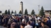 Митинг против договора о границе между Чечней и Ингушетией, Магас, 4 октября 2018 года