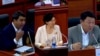 Bishkek - Kyrgyzstan - Jogorku Kenesh - Janar Akaev - Asel Chynbaeva - Kenjebek Bokoev - collage (22.07.21)
