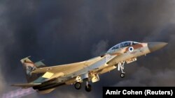 یک طیاره جنگی اردوی اسرائیل