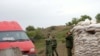 Блокпост в селе Переви