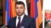 Armenia - Ruling Republican Party spokesman Eduard Sharmazanov at a news conference in Yerevan, 20Aug2015.