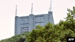 Радиолокационная станция «Дарьял» вблизи города Габала на севере Азербайджана