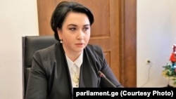 "You will not be able to stop me, you will not be able to silence me or make me disappear!!!" Eka Beselia said. (file photo)