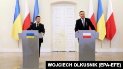 Володимир Зеленський та Анджей Дуда 31 серпня 2019 року у Варшаві
