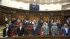 Armenia -- Deputies from the My Step bloc attend a parliament session in Yerevan, September 9, 2019.