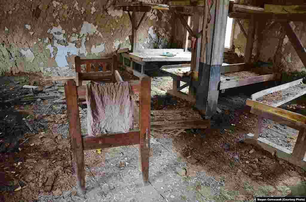 Prisoners' sleeping quarters