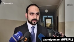 Armenia - Deputy Prime Minister Tigran Avinian speaks with journalists in Goris, May 14, 2021.