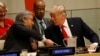 Баш катчы Антонио Гутерреш жана президент Дональд Трамп БУУ реформасы боюнча жыйында. Нью-Йорк, 18-сентябрь, 2017-жыл 