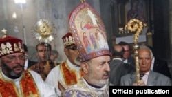 Местоблюститель Константинопольского Армянского патриарха архиепископ Арам Атешян (архив)