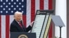 Прэзыдэнт ЗША Дональд Трамп абвяшчае новыя мыты, 2 красавіка 2025 году