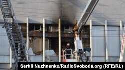 Наслідки пожежі в приміщенні телеканалу «Інтер», 4 вересня 2016 року 