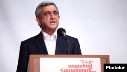 Третий президент Армении Серж Саргсян (архив)
