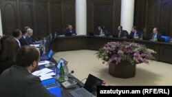 The Armenian government in session (file photo)