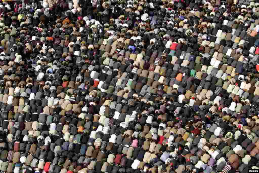 Kairo, 11.02.2011. Foto: Reuters / Suhaib Salem