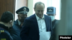 ՀՀ երկրորդ նախագահ Ռոբերտ Քոչարյանը դատարանում, մայիս, 2020թ.