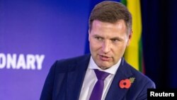 Ханно Певкур, міністр оборони Естонії