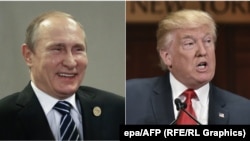 Володимир Путін (Л) і Дональд Трамп (комбіноване фото)