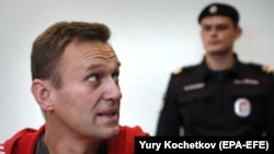Navalny has faced numerous arrests and jail terms in recent years.