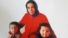 Maqsuda Alimardonova with her two sons, in a photo taken in May 2018