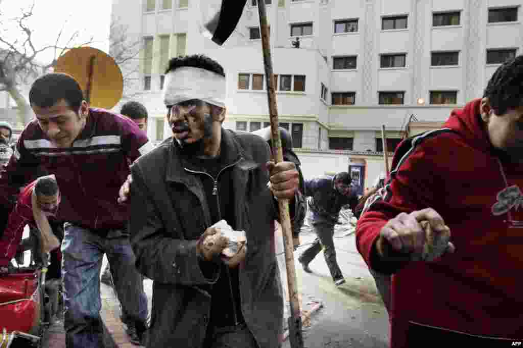 Kairo, 29.01.2011. Foto: AFP / Marco Longari