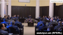 Внеочередное заседание правительства Армении, Ереван, 16 марта 2020 г. 