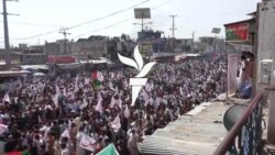 په خیبر کې د "امن پاڅون" په نوم جلسه کې زرګونه کسانو ګډون کړی 