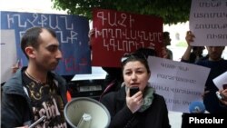 Բողոքի ակցիա գազի սակագնի բարձրացման դեմ, 16-ը մայիսի, 2013