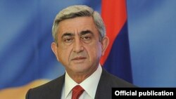 Президент Армении Серж Саргсян (архивное фото)