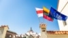 Адзін з будынкаў ЭГУ ў Вільні, архіўнае ілюстрацыйнае фота